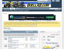 Tablet Screenshot of buellxb.com